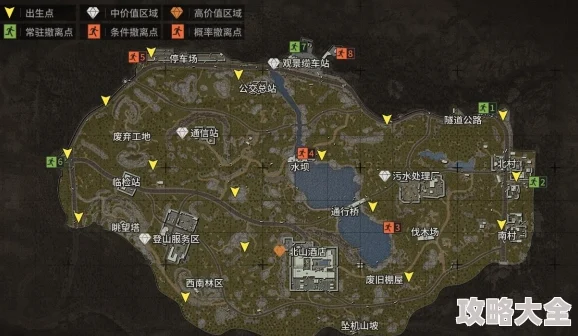 深度解析：暗区突围物资分布与地图信息全面介绍