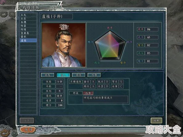 深度解析《三国志11》特技系统与兵种特性全览